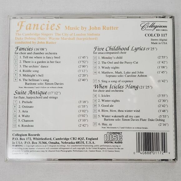 Francis by John Rotter Music Audio [CD] - Picture 3 of 3